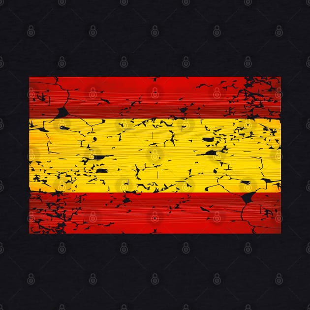 Spain Flag by Dojaja